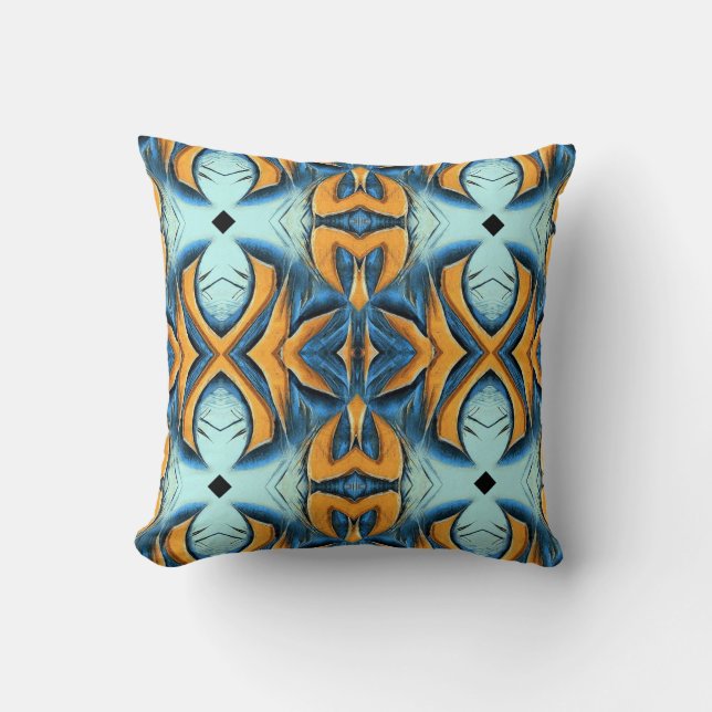 Throw Pillow, An elegant multicolor classic design Pillow (Front)