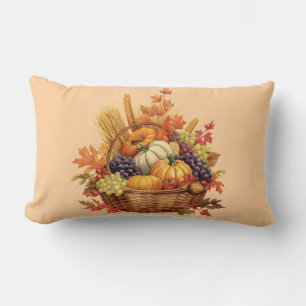 Throw Pillow-Autumn Harvest Accent Pillow – Basket