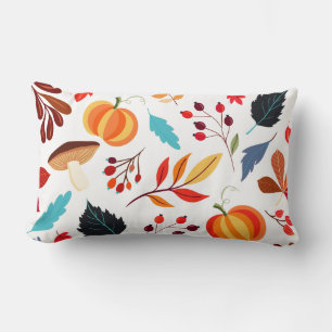 Throw Pillow-Autumn Lumbar Pillow