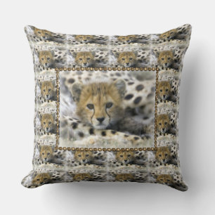 Throw Pillow/Baby Cheetah Pillow