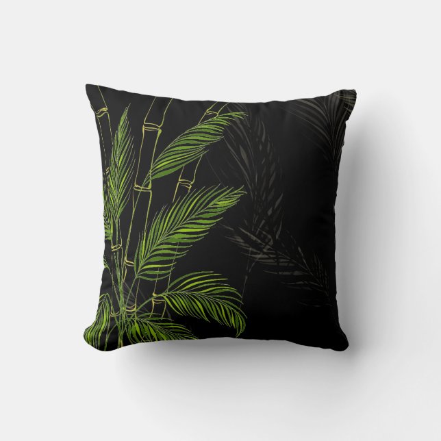 Throw Pillow-Bamboo Pillow (Front)