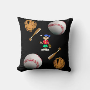 Throw Pillow Baseball