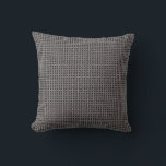 Throw pillow black and dark grey pattern<br><div class="desc">Throw pillow black and dark grey pattern</div>