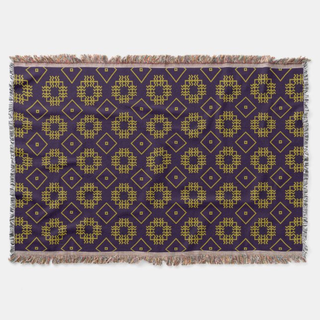 Throw Pillow Blanket (Front)