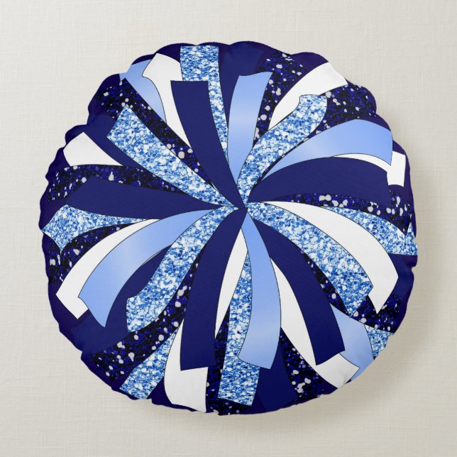 Throw Pillow Cheerleader Pom Pom personalized (Front)