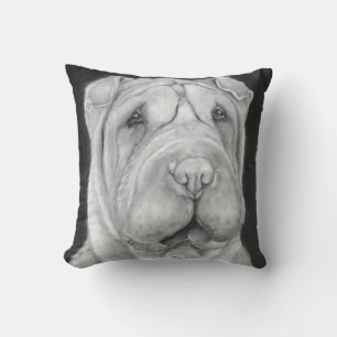 Throw Pillow - Chinese Shar-Pei