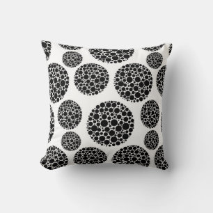 Throw Pillow-Circle Pattern Pillow