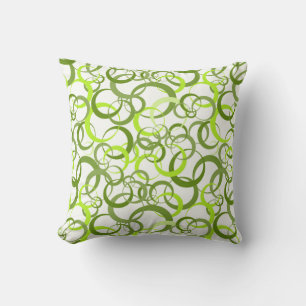 Throw Pillow-Circle Pattern Pillow