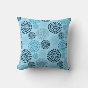 Throw Pillow-Circle Pattern Pillow