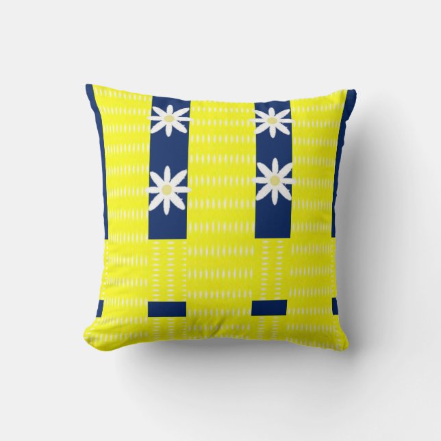 Throw Pillow Daisy (Front)