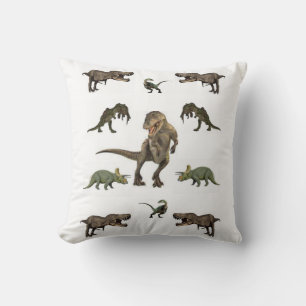 Throw Pillow Dinosaur