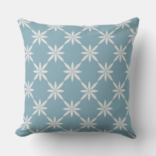 Throw Pillow-Dusty Sky Blue Pillow