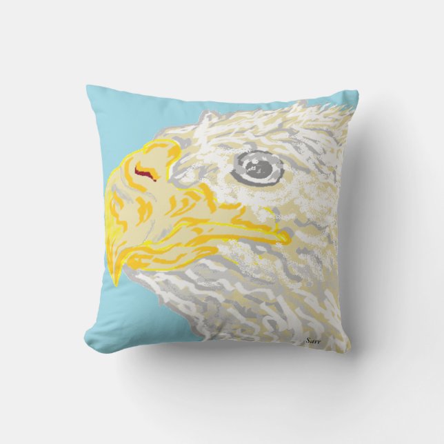 Throw Pillow /Eagle (Front)