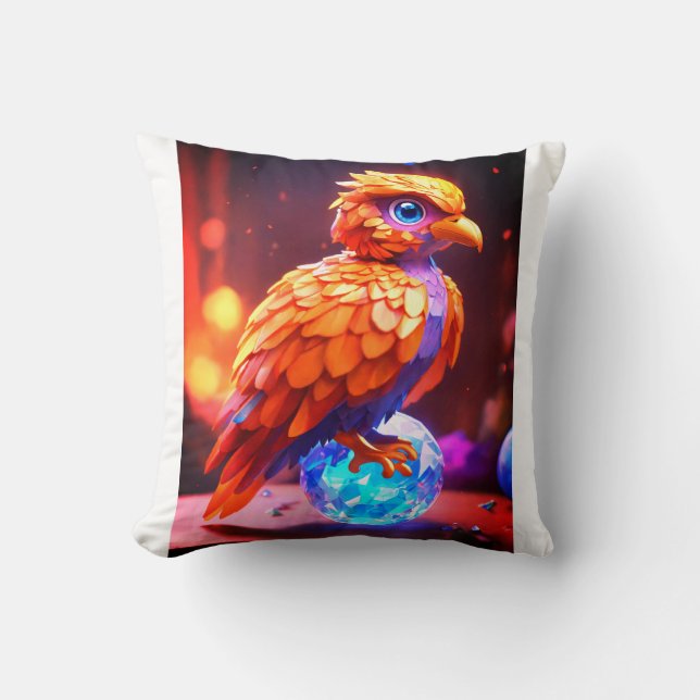 Throw Pillow"Eagle Design Decorative Pillow – Eleg (Front)