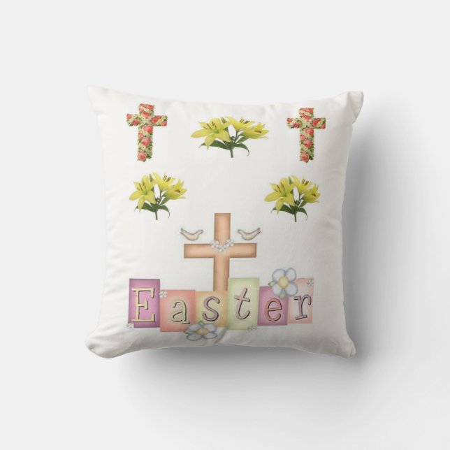 Throw Pillow Easter (Front)
