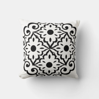 Throw Pillow Elegant Moroccan Geometric Throw Pill