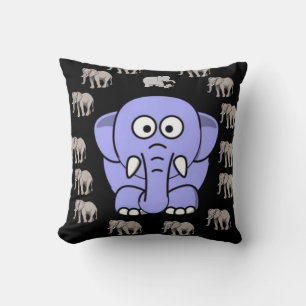 Throw Pillow Elephant