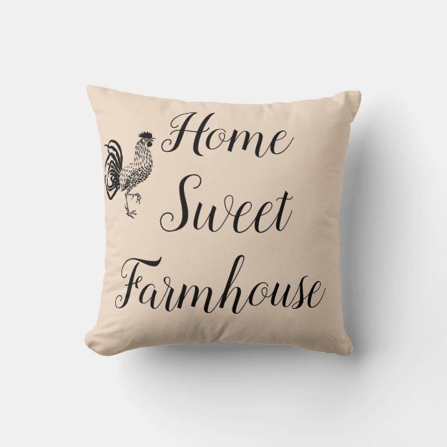 Throw Pillow-Farmhouse Pillow (Front)
