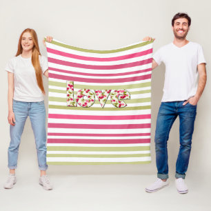 Throw Pillow Fleece Blanket