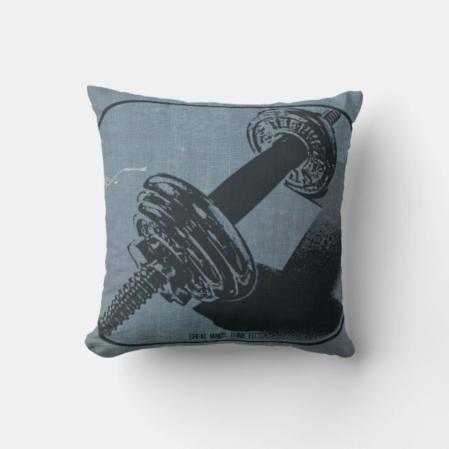 Throw Pillow for Gym Inspiration 016 (Front)