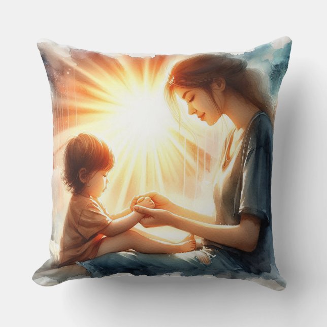 Throw Pillow for mom (Front)