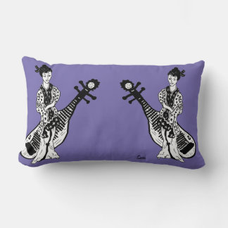 Throw Pillow : Geisha girls