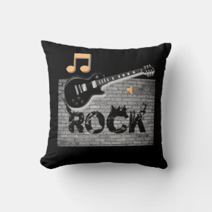 Throw Pillow Guitar