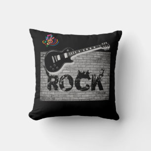 Throw Pillow Guitar