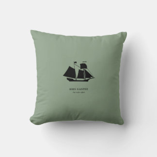 Throw Pillow — HMS Gaspee