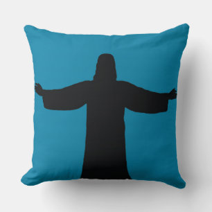 Throw Pillow jesus christ