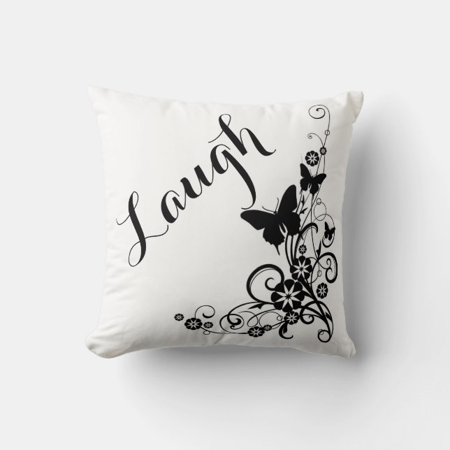 Throw Pillow/Laugh Pillow (Front)