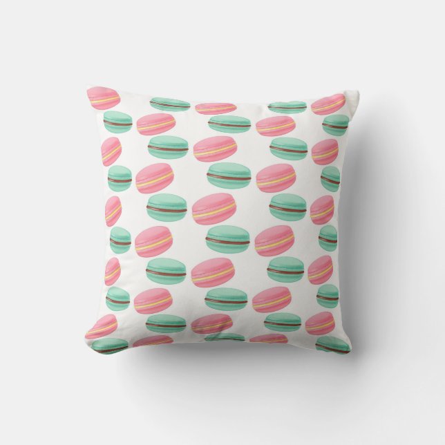 Throw Pillow-Macarons Pillow (Front)
