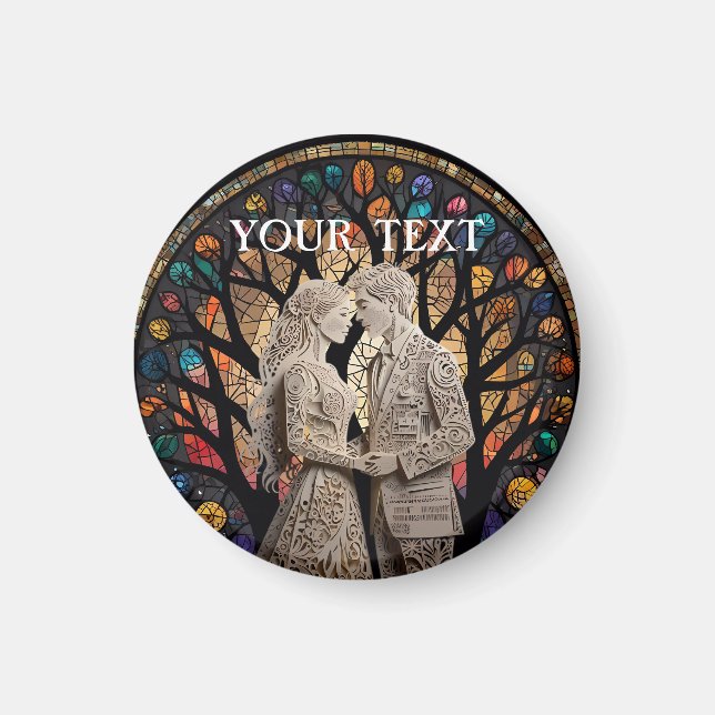 Throw Pillow Magnet (Front)