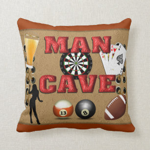 Throw pillow - man cave