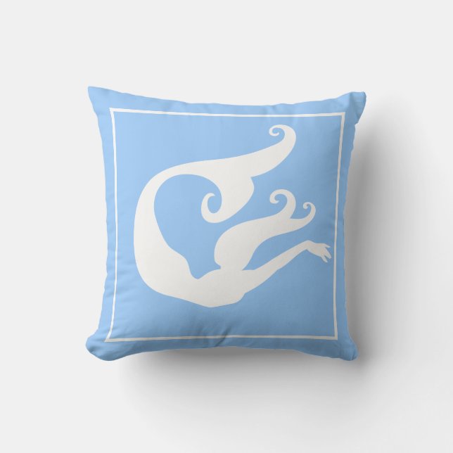 Throw Pillow Mermaid (Front)