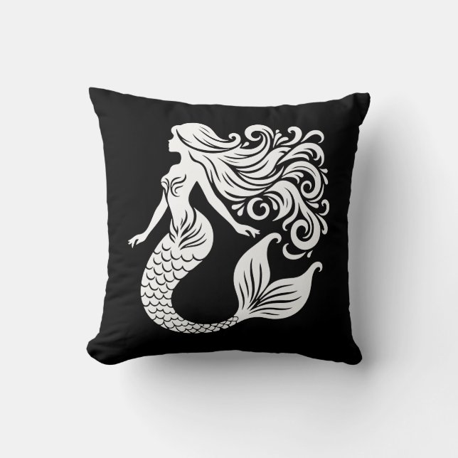 Throw Pillow Mermaid (Front)