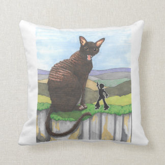 Throw Pillow: MisterManodon Pillow