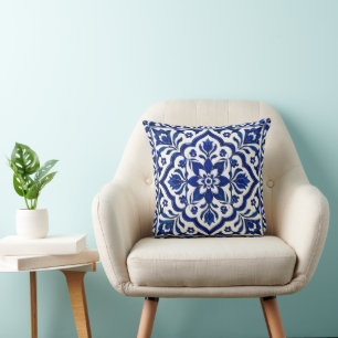 Throw Pillow, moroccan zellige Pillow