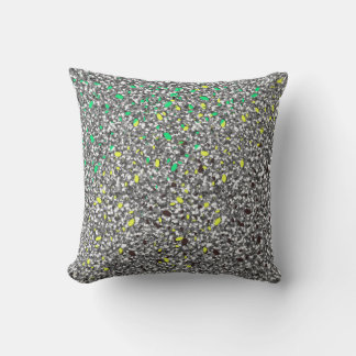 Throw Pillow multicolore dots 