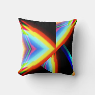 Throw Pillow Multicolore Space