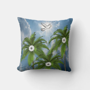 Throw Pillow Palm Tree