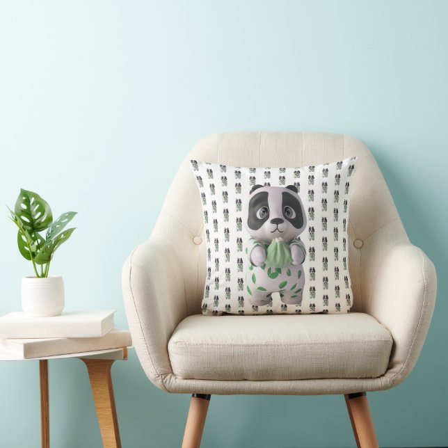 Throw Pillow - Panda (Chair)