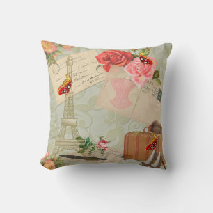 Throw Pillow/Paris Pillow