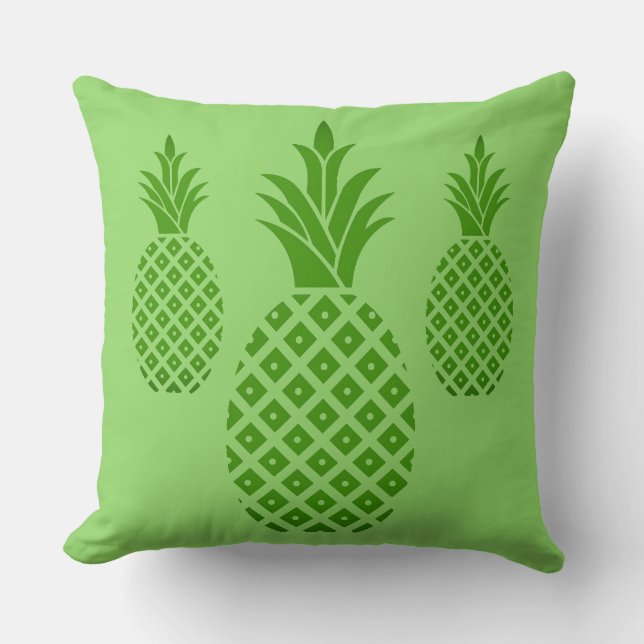 Throw Pillow-Pineapples Pillow (Front)