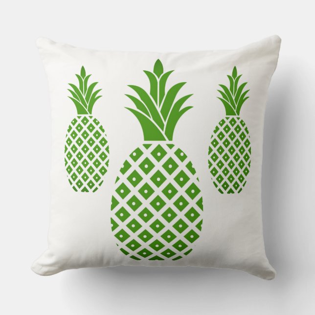 Throw Pillow-Pineapples Pillow (Front)