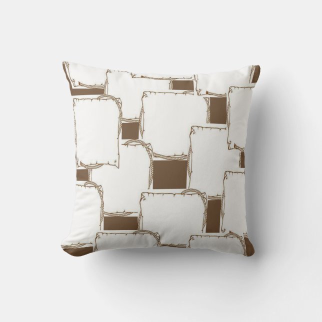 throw pillow Rope (Front)