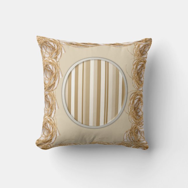 throw pillow Rope (Front)