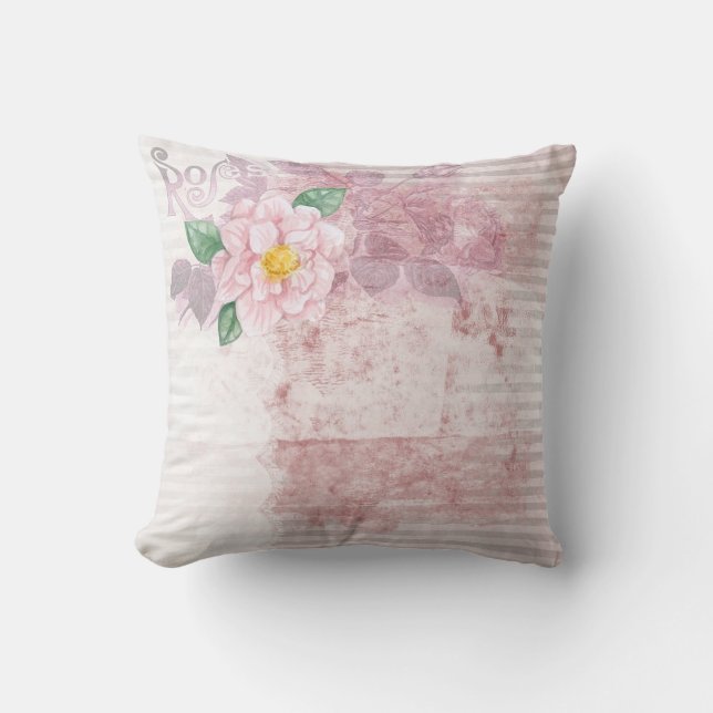 Throw Pillow/Roses Pillow (Front)