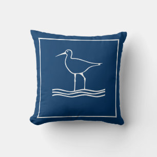 Throw Pillow Sandpiper