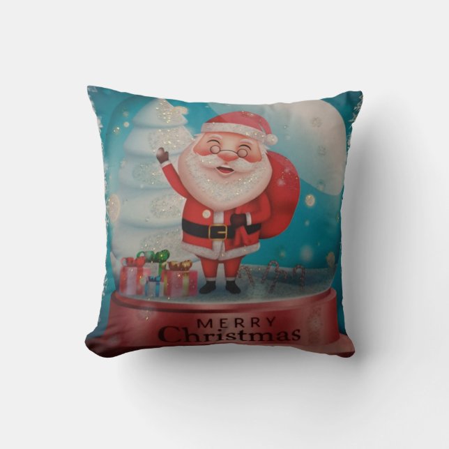 Throw Pillow  Santa Clause  (Front)